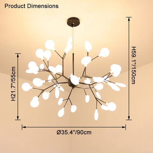 Heracleum/Firefly Chandelier