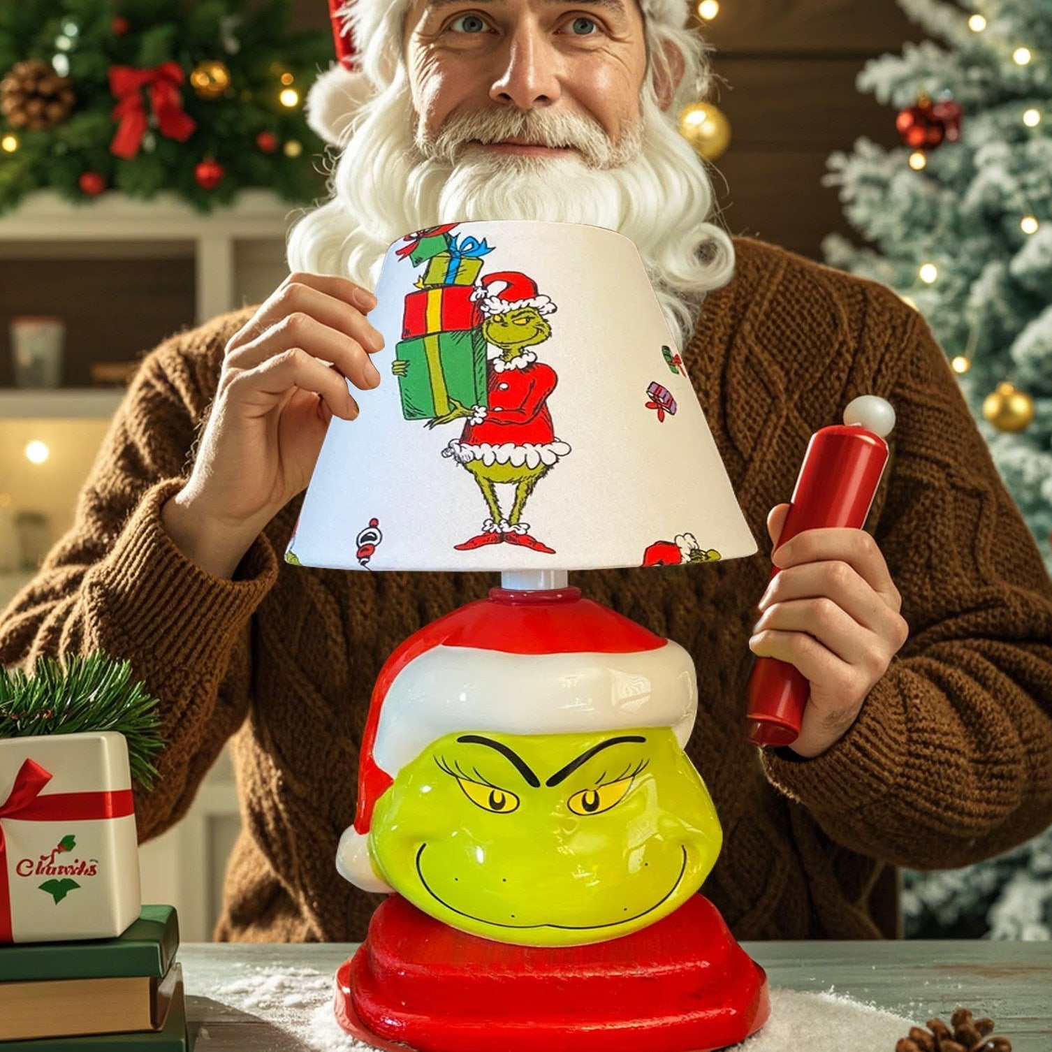 Christmas pre-sale  Grinch Table Lamp-50% off