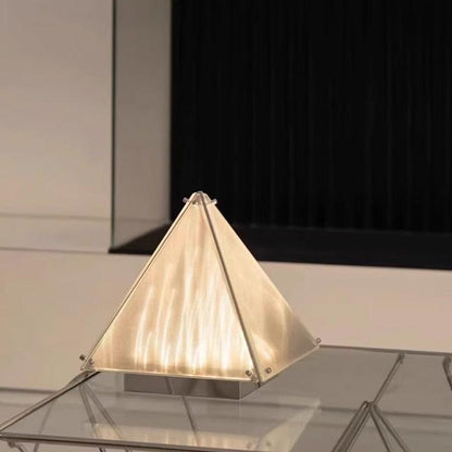 Pyramid Night Table Lamp