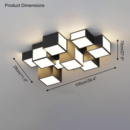 Cool Cube Ceiling Light