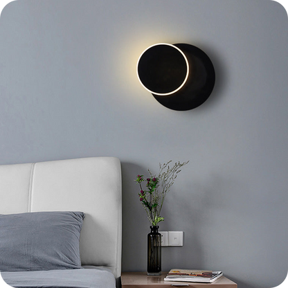 Eclipses Round Wall Sconce