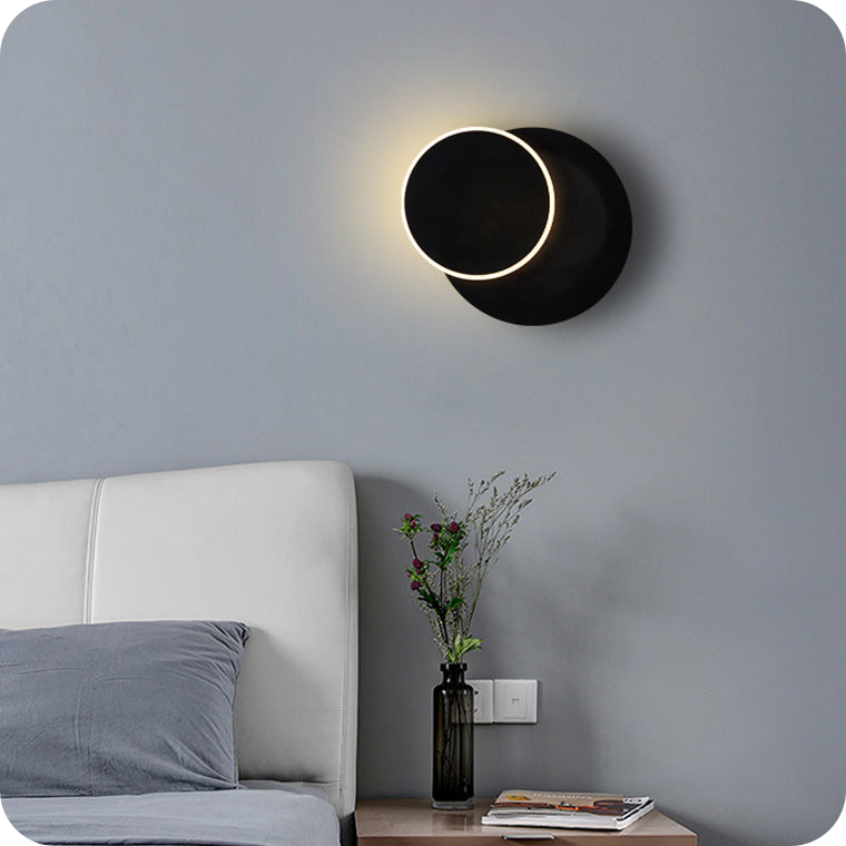 Eclipses Round Wall Sconce