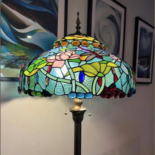 Autumn Breeze Tiffany Floor Lamp