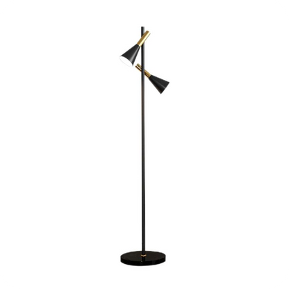 2-bulb Adjustable Pole Floor Lamp