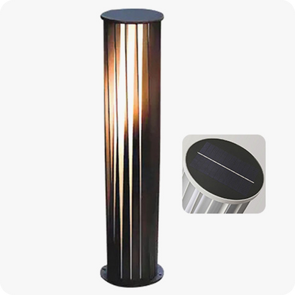 Decorative Solar Bollard Light