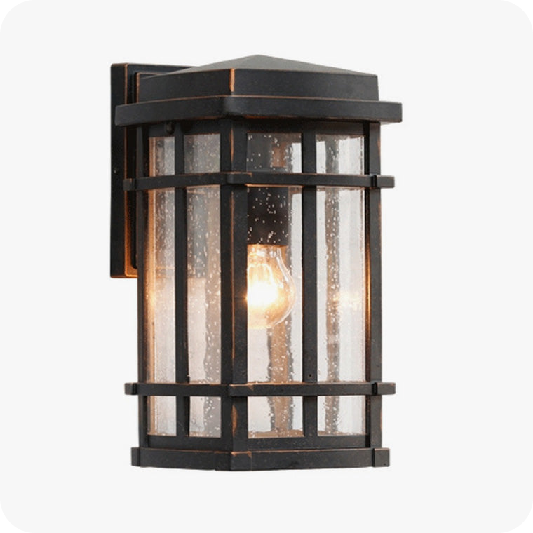 Rustic Outdoor Wall Light