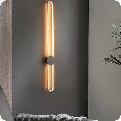 Long Oval LED Wall Sconce