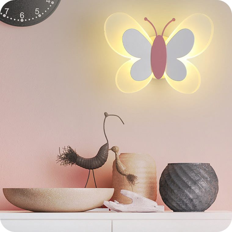 Applique murale papillon pour enfants