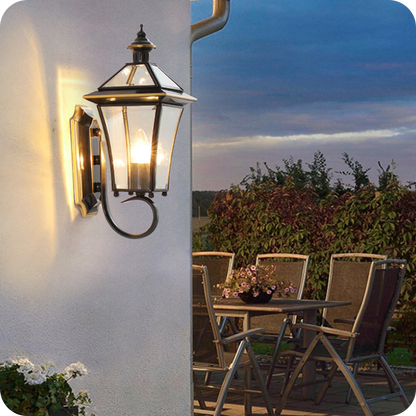 Solar Outdoor Wall Light