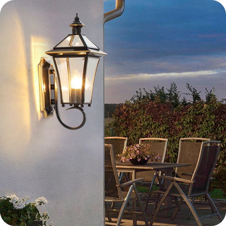 Solar Outdoor Wall Light