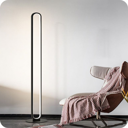 Oval Skinny Floor Lamp