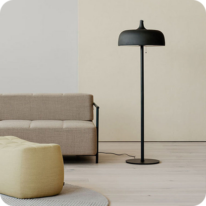 Acorn Floor Lamp with Pull Chain