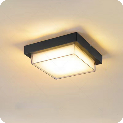 Square Outdoor Ceiling Light