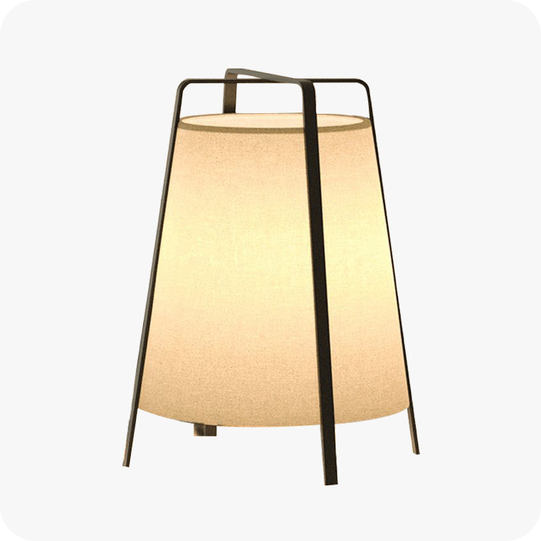 Designer Short Lantern Floor Lamp