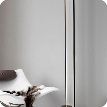 Rectangular LED Marble Floor Lamp