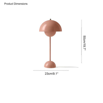 Scandi Mushroom Table Lamp for Children