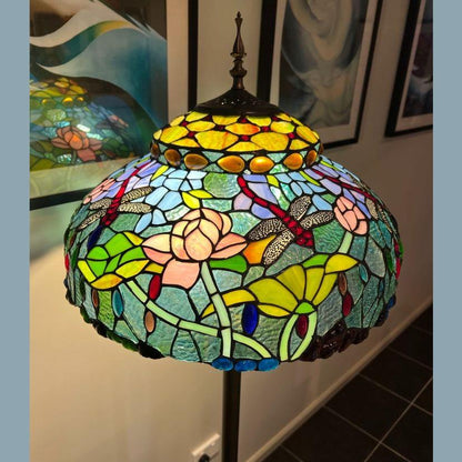 Autumn Breeze Tiffany Floor Lamp