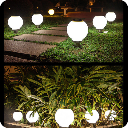 Globe Outdoor Pillar Light