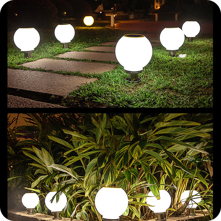 Globe Outdoor Pillar Light