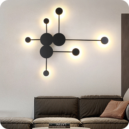 Multi-light Sculptural Wall Sconce