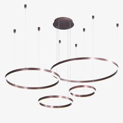 Wireless 3 LED Ring Chandelier