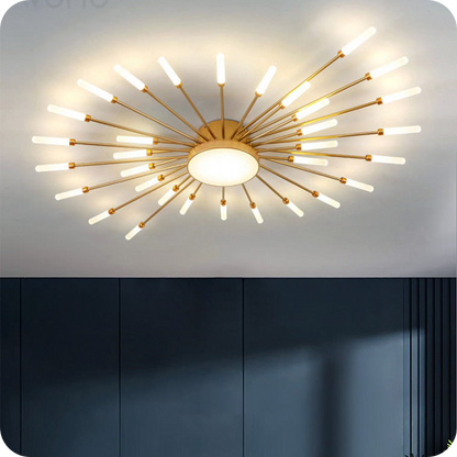 Fireworks Swirl Ceiling Light