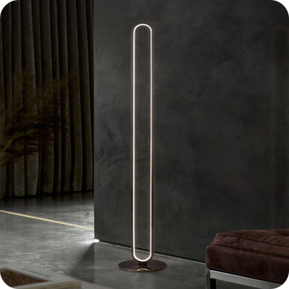 Oval Skinny Floor Lamp