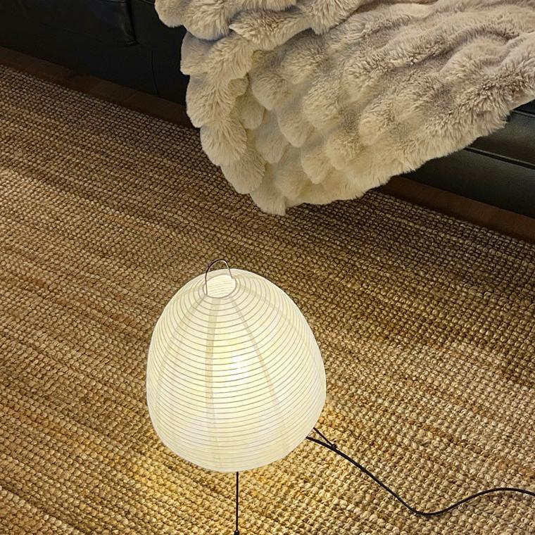 Japanese Tripod Paper Lantern Table Lamp