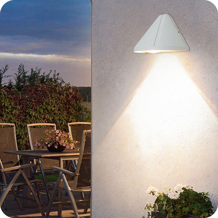 Cone Outdoor Wall Light