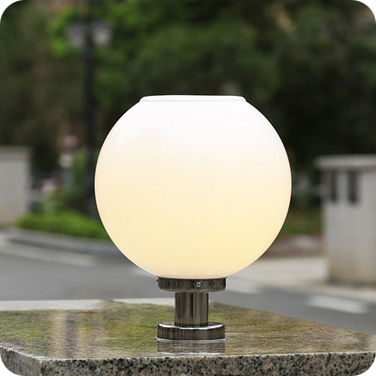 Globe Outdoor Pillar Light