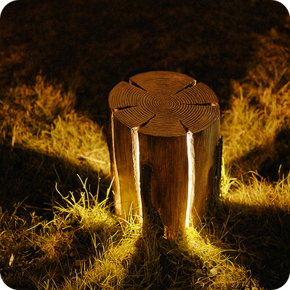 Stump Bollard Light Christmas Lights