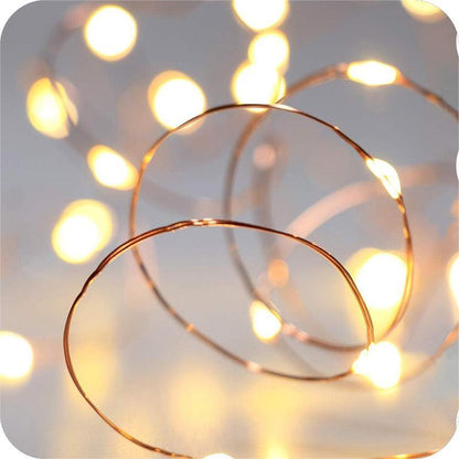 LED copper wire string lights waterproof bouquet decorative lights