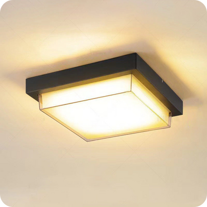 Square Outdoor Ceiling Light