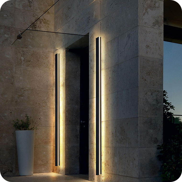 Outdoor Linear Light wall