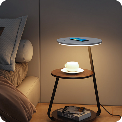 End Table Floor Lamp