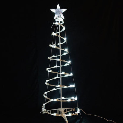 Lámpara de pie decorativa de lujo con luz de árbol de Navidad