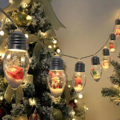 LED wishing bottle Christmas decorative light string