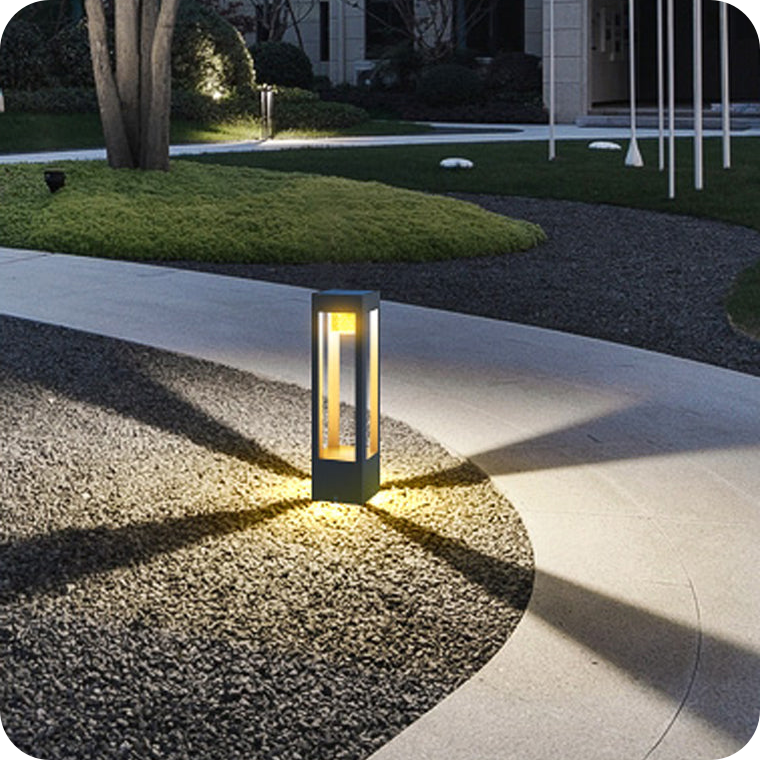 Simple modern villa garden community landscape lamp