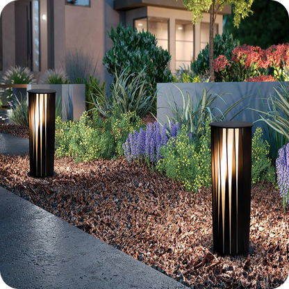 Decorative Solar Bollard Light