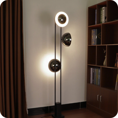 3-light Eclipse Floor Lamp