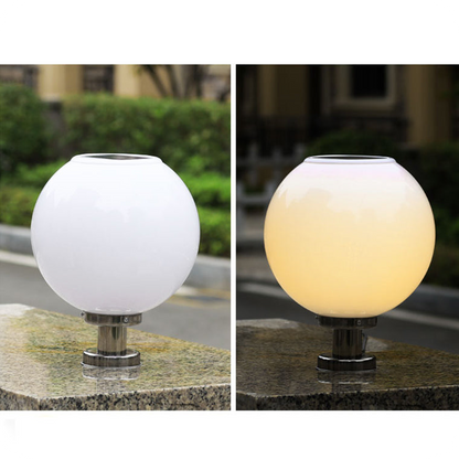 Globe Outdoor Pillar Light