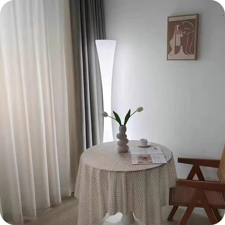 Tall Cylinder Floor Lamp with Hue Dimmer