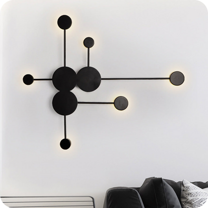 Multi-light Sculptural Wall Sconce