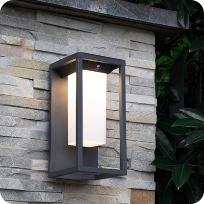 Solar Outdoor Wall Lantern