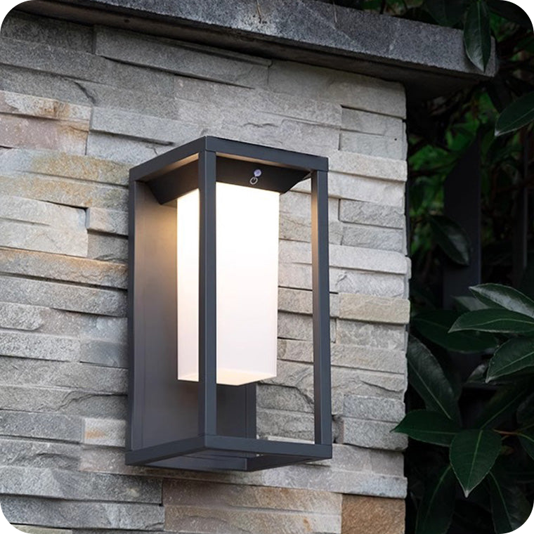 Solar Outdoor Wall Lantern