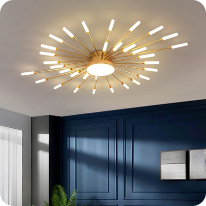 Fireworks Swirl Ceiling Light