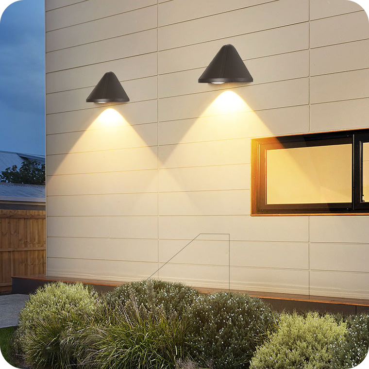 Cone Outdoor Wall Light