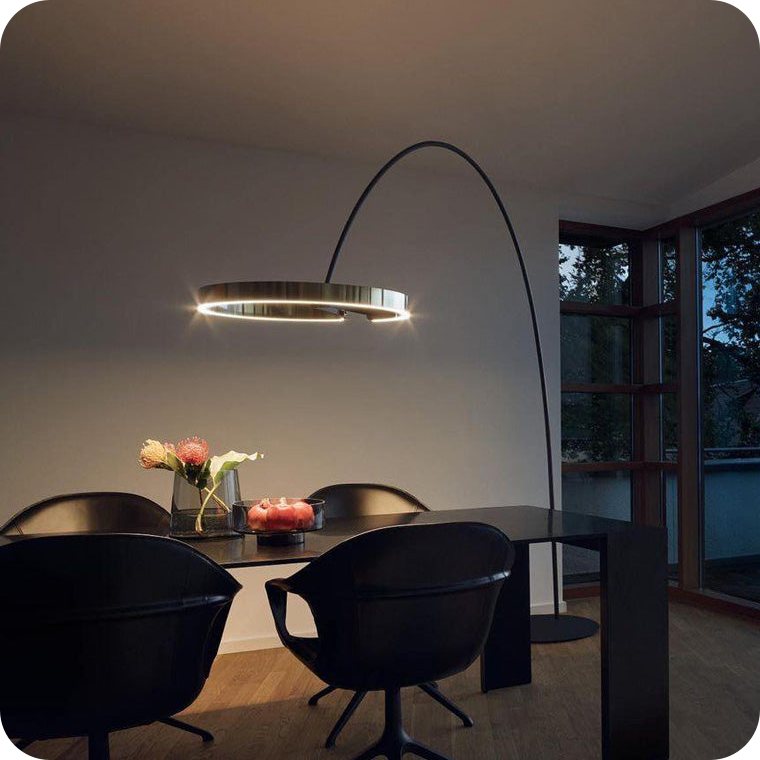 Circular Arc Floor Lamp