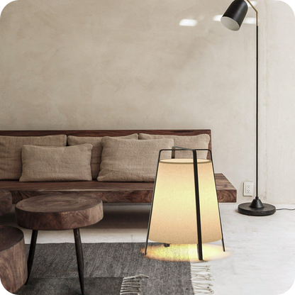 Designer Short Lantern Floor Lamp