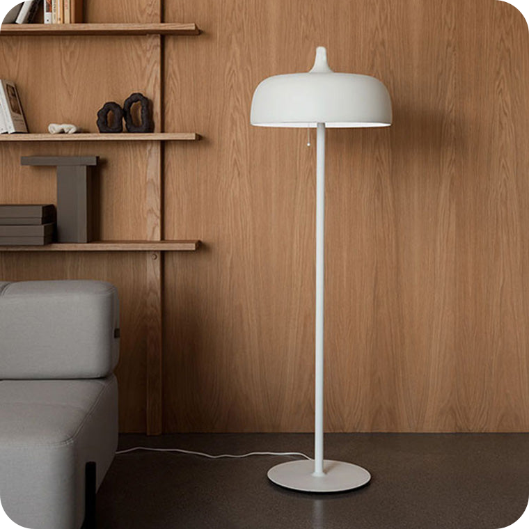 Acorn Floor Lamp with Pull Chain